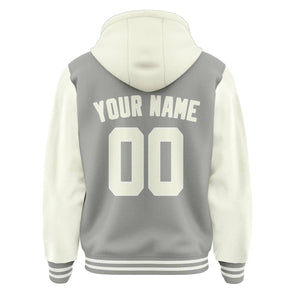 Custom Gray Cream Jacket
