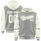 Custom Gray Cream Jacket