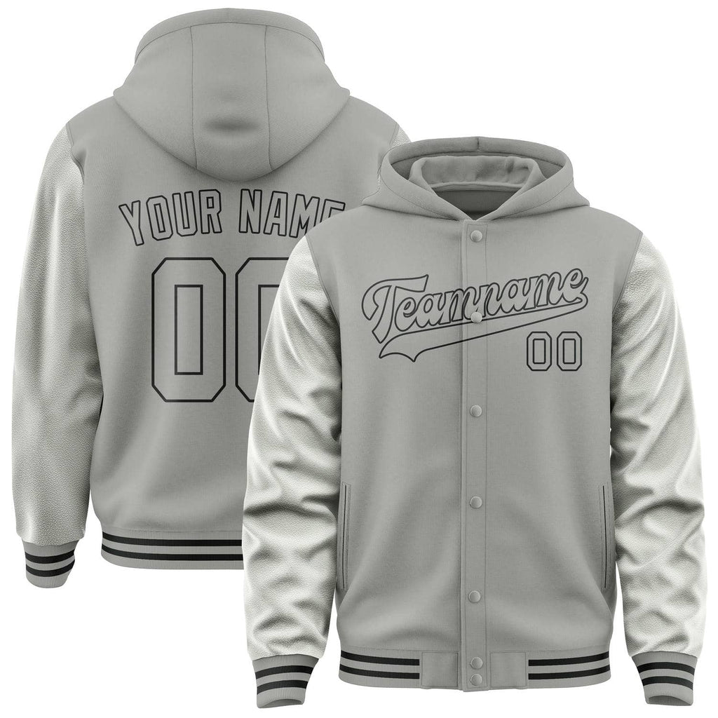 Custom Gray Gray Jacket