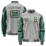 Custom Gray Green Jacket