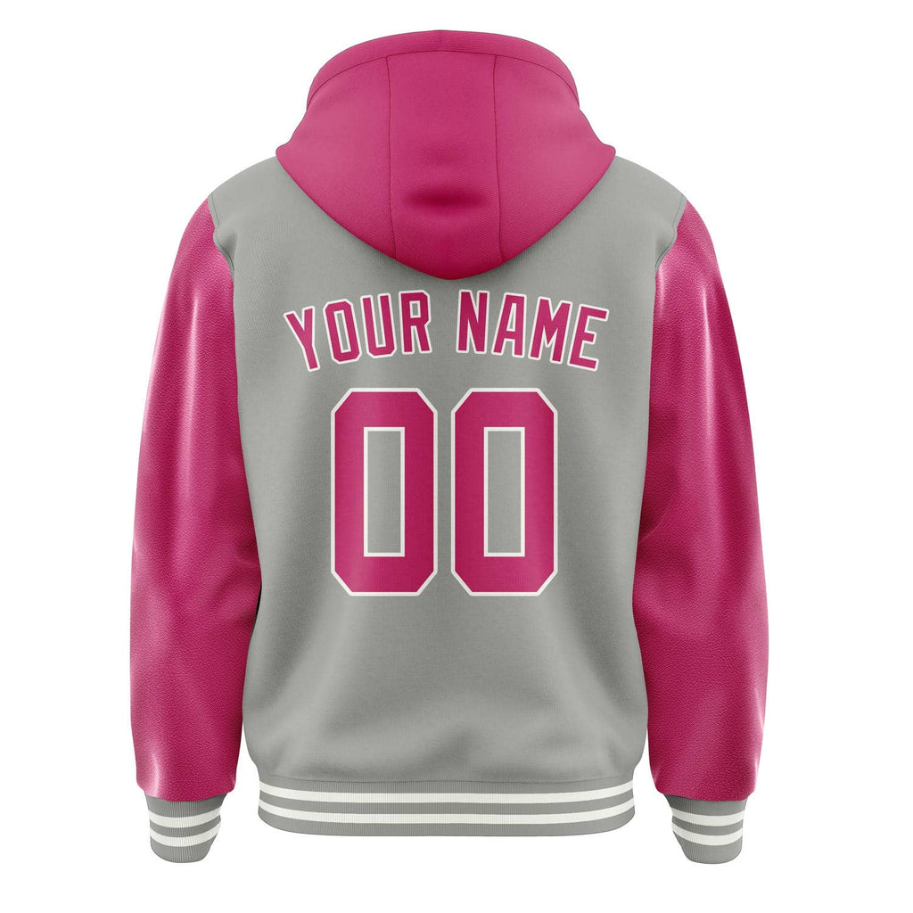 Custom Gray Pink Jacket