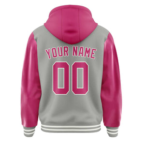 Custom Gray Pink Jacket