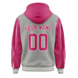 Custom Gray Pink Jacket