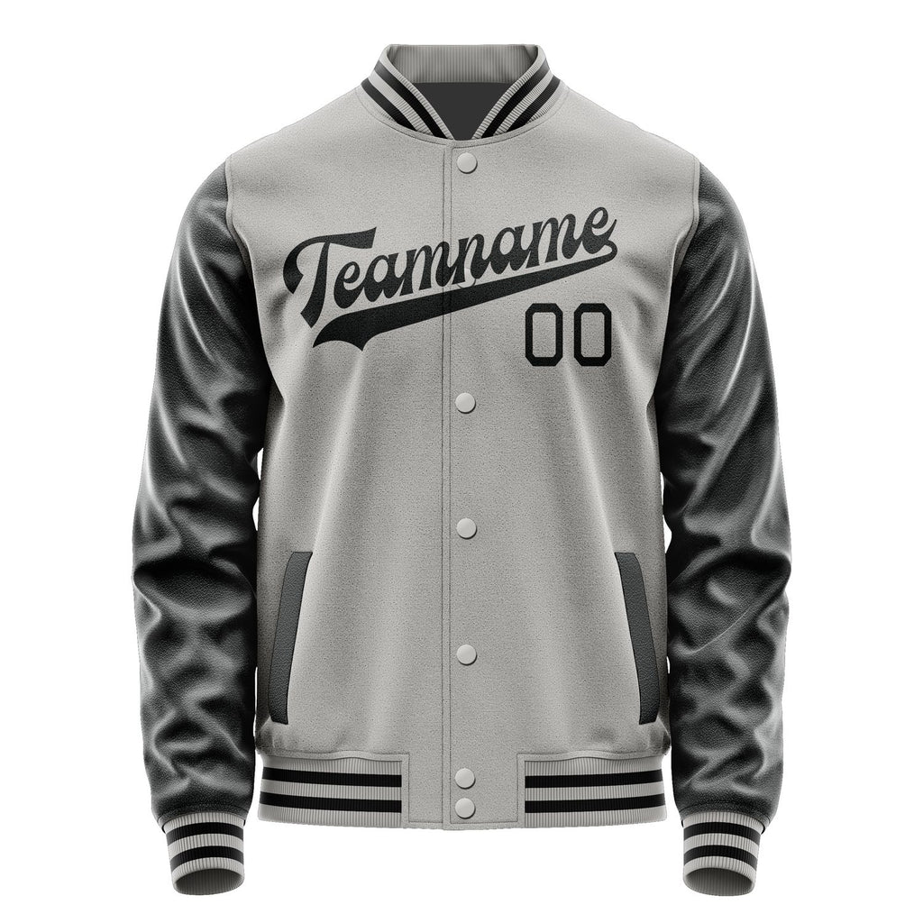Custom Gray Black Jacket JA0404170417B31717