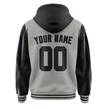 Custom Gray Black Jacket