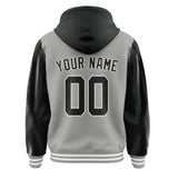 Custom Gray Black Jacket