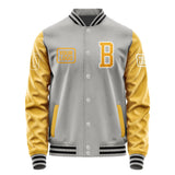 Custom Gray Yellow Jacket JA040419041718191918