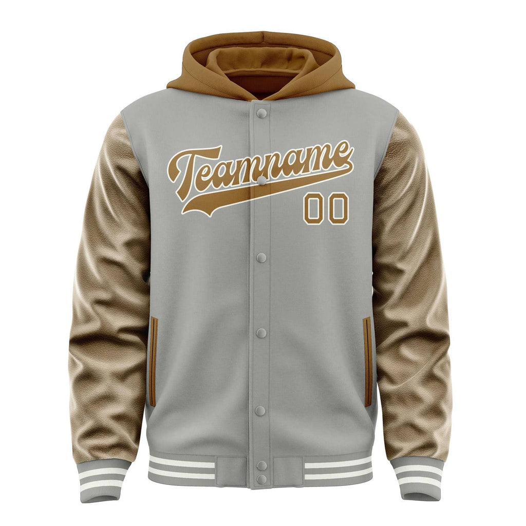 Custom Gray Khaki Jacket