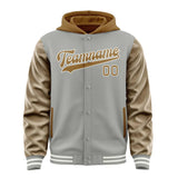 Custom Gray Khaki Jacket
