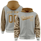 Custom Gray Khaki Jacket
