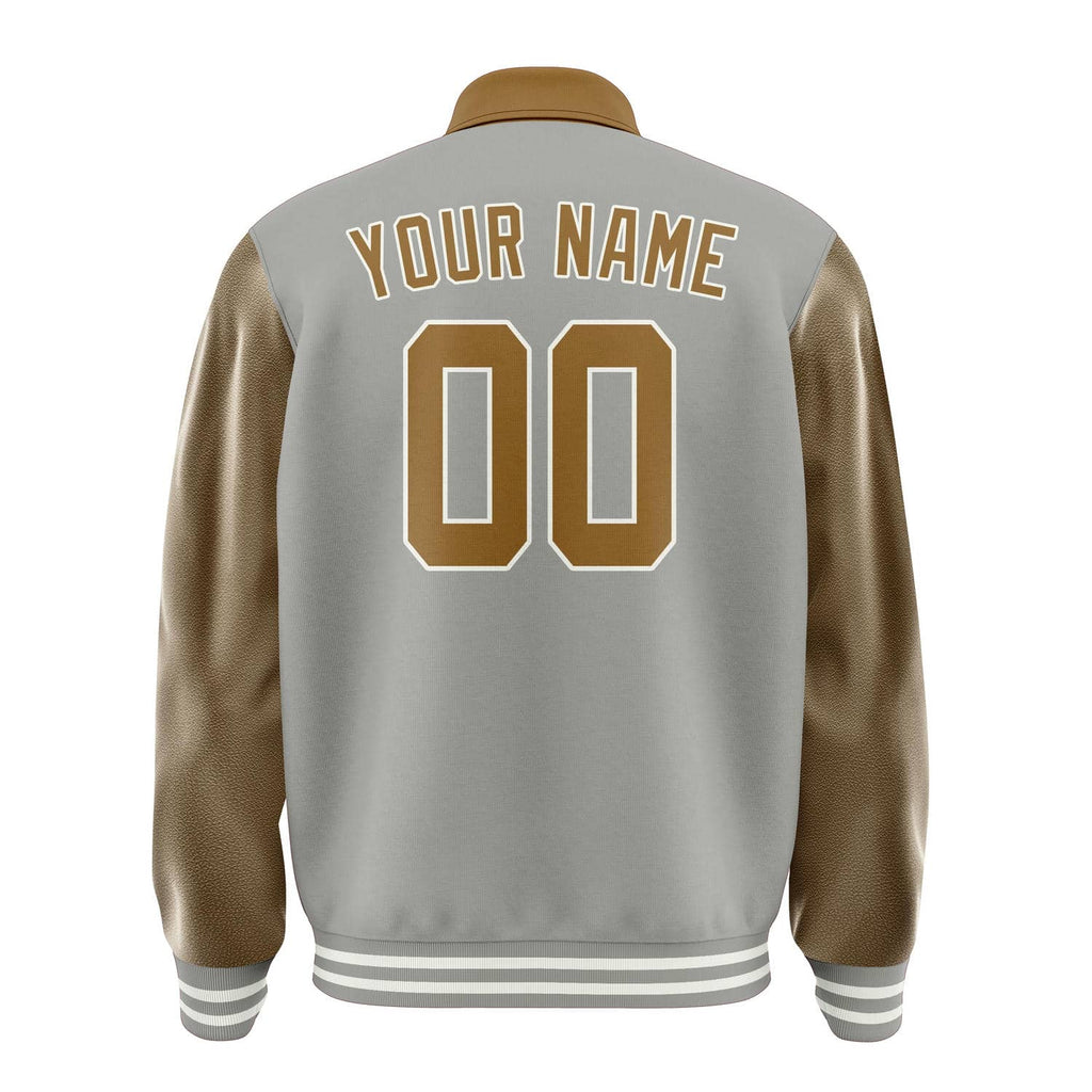 Custom Gray Khaki Jacket