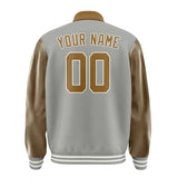 Custom Gray Khaki Jacket