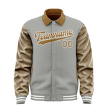 Custom Gray Khaki Jacket