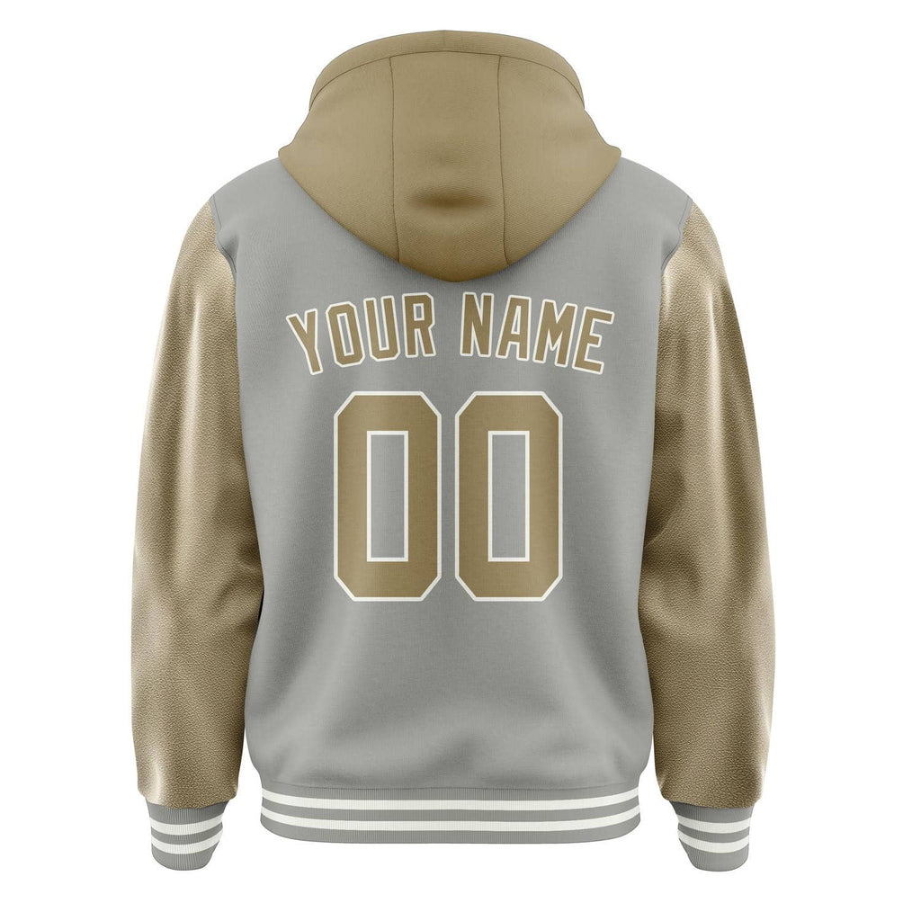 Custom Gray Light Khaki Jacket
