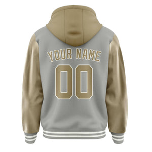 Custom Gray Light Khaki Jacket