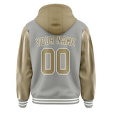 Custom Gray Light Khaki Jacket