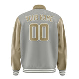 Custom Gray Light Khaki Jacket
