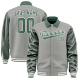 Custom Gray Blue Green Jacket