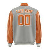 Custom Gray Orange Jacket