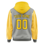 Custom Gray Gold Jacket