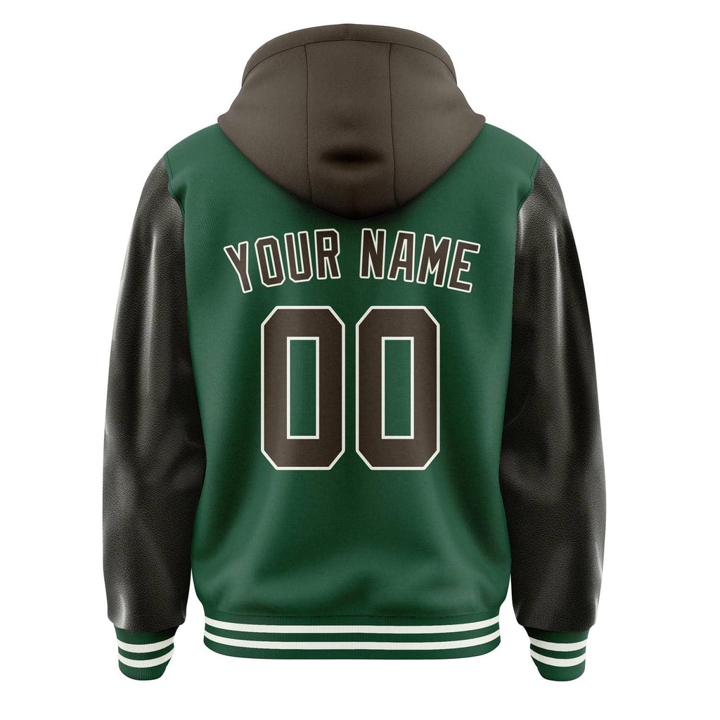Custom Green Brown Jacket