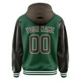 Custom Green Brown Jacket