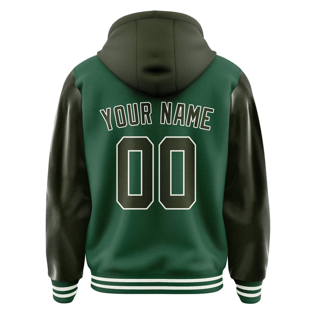 Custom Green Olive Jacket