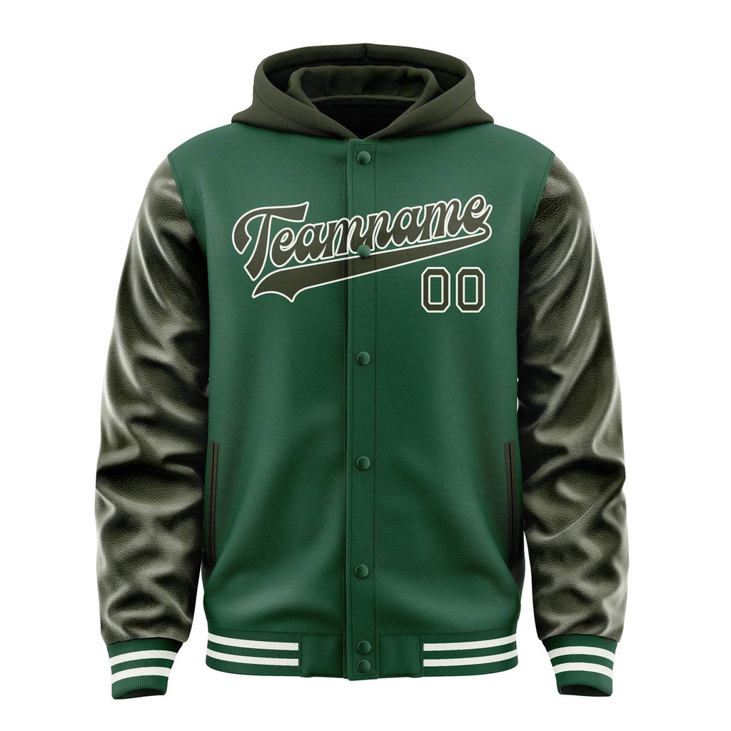 Custom Green Olive Jacket