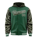 Custom Green Olive Jacket