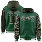 Custom Green Olive Jacket