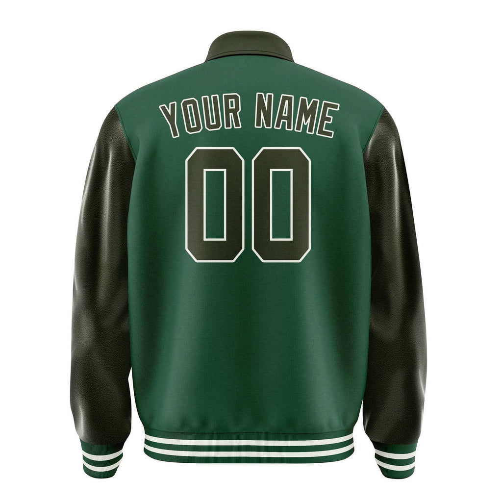 Custom Green Olive Jacket
