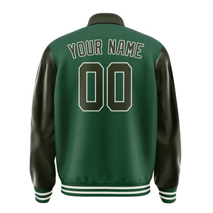 Custom Green Olive Jacket