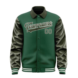Custom Green Olive Jacket