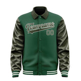 Custom Green Olive Jacket