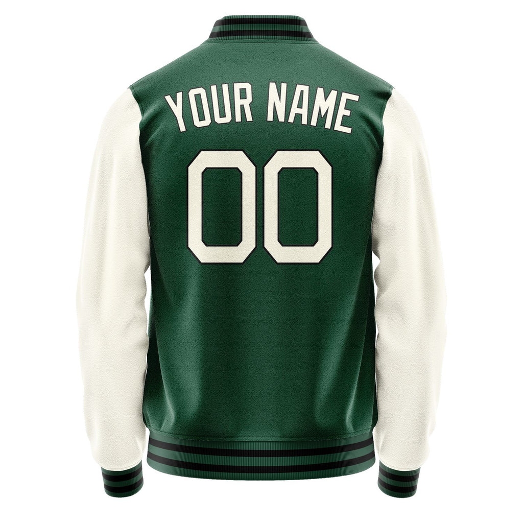 Custom Green Cream Jacket JA0505030517B21703
