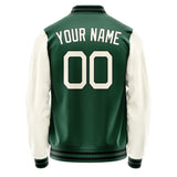 Custom Green Cream Jacket JA0505030517B21703