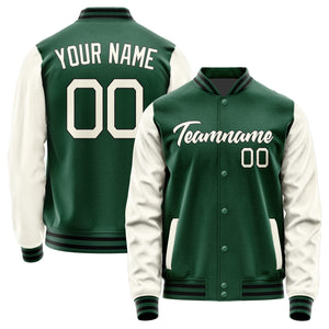 Custom Green Cream Jacket JA0505030517B21703