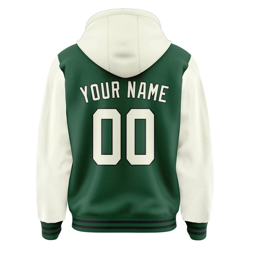 Custom Green Cream Jacket