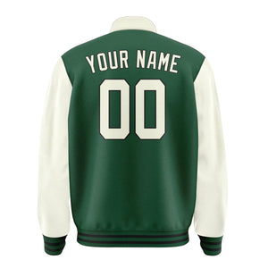 Custom Green Cream Jacket