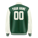 Custom Green Cream Jacket