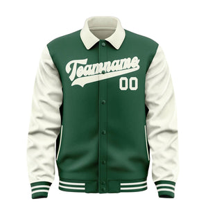 Custom Green Cream Jacket