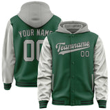 Custom Green Gray Jacket