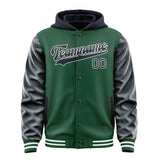 Custom Green Navy Jacket