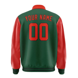 Custom Green Orange Red Jacket