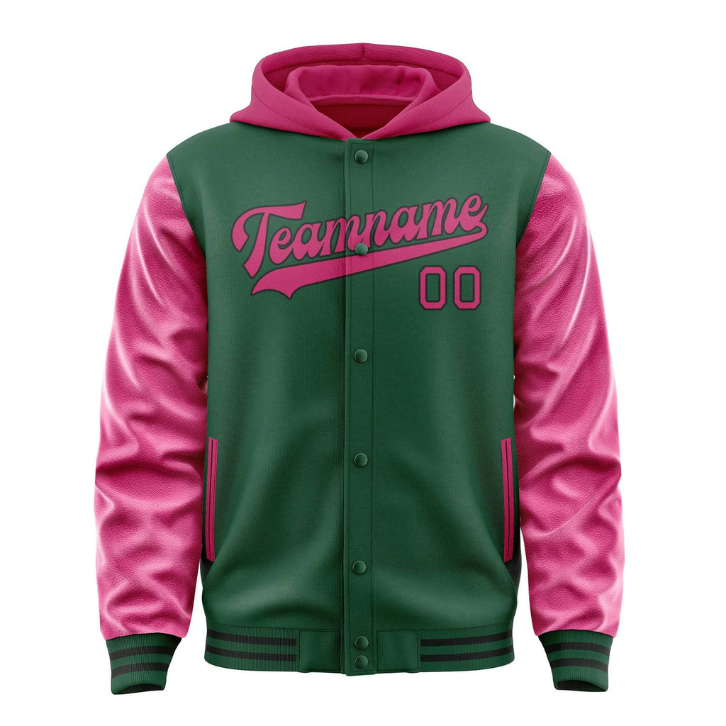 Custom Green Pink Jacket