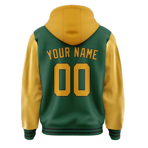 Custom Green Yellow Jacket