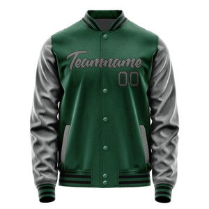 Custom Green Dark Grey Jacket JA0505200517B21720