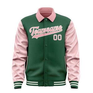Custom Green Light Pink Jacket