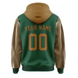 Custom Green Khaki Jacket