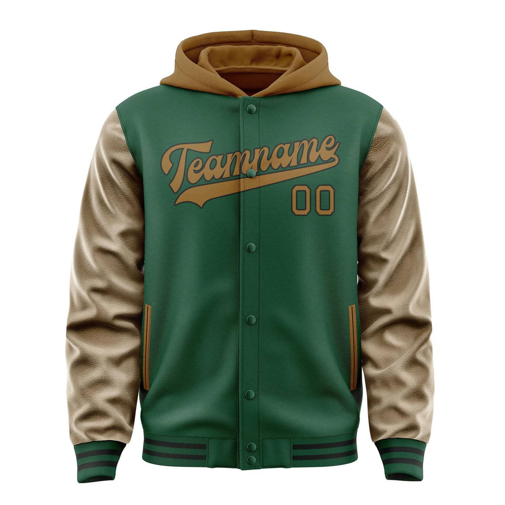 Custom Green Khaki Jacket